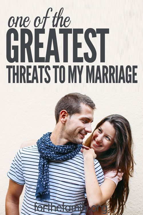 Marriage is a covenant, a commitment of love and respect. Even the strongest of relationships are vulnerable to daily conflict. Some of the worst conflicts in marriage happen when you are not actively seeking God. Then I become one of the greatest threats to my marriage.