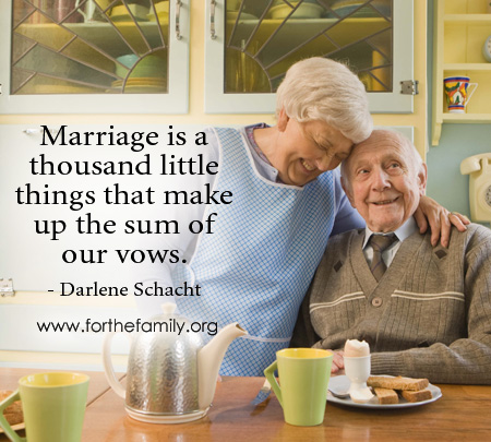Marriage is a Thousand Little Things 