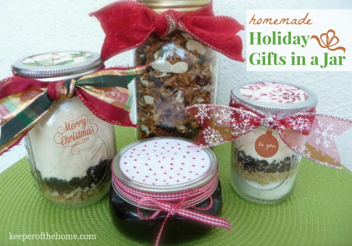 Homemade Holiday Gifts in a Jar