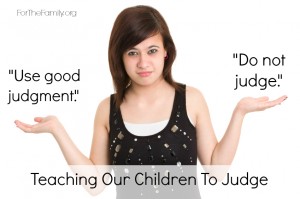 teach children to judge