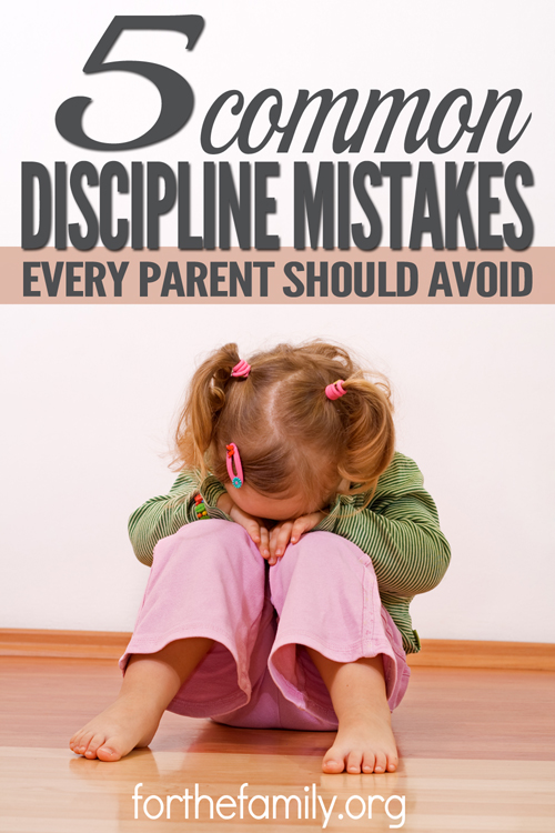 Shepherding our children, including discipline when needed, is an important job. Discipline from our Heavenly Father is proof of how He loves us. We need to discipline our children as well, but do we go about that task with a godly attitude? Here are 5 common discipline mistakes and how you can avoid them.