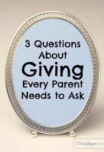 3 Questions About Giving