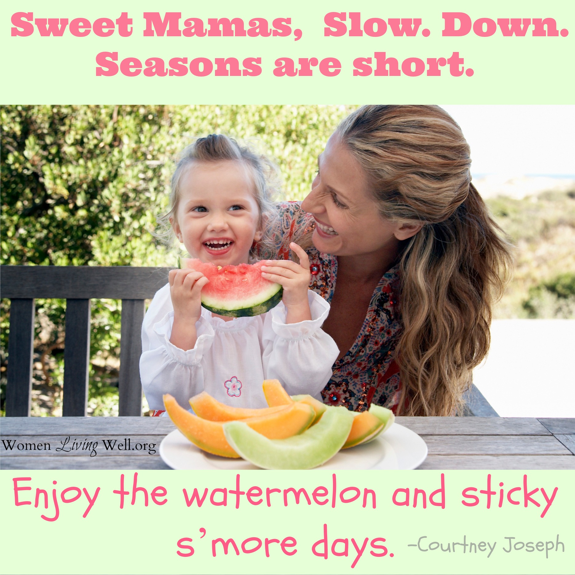 sweet mamas enjoy the watermelon days (1) (2)