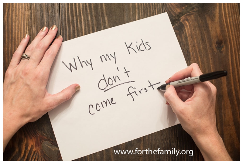 Why My Kids Don’t Come First