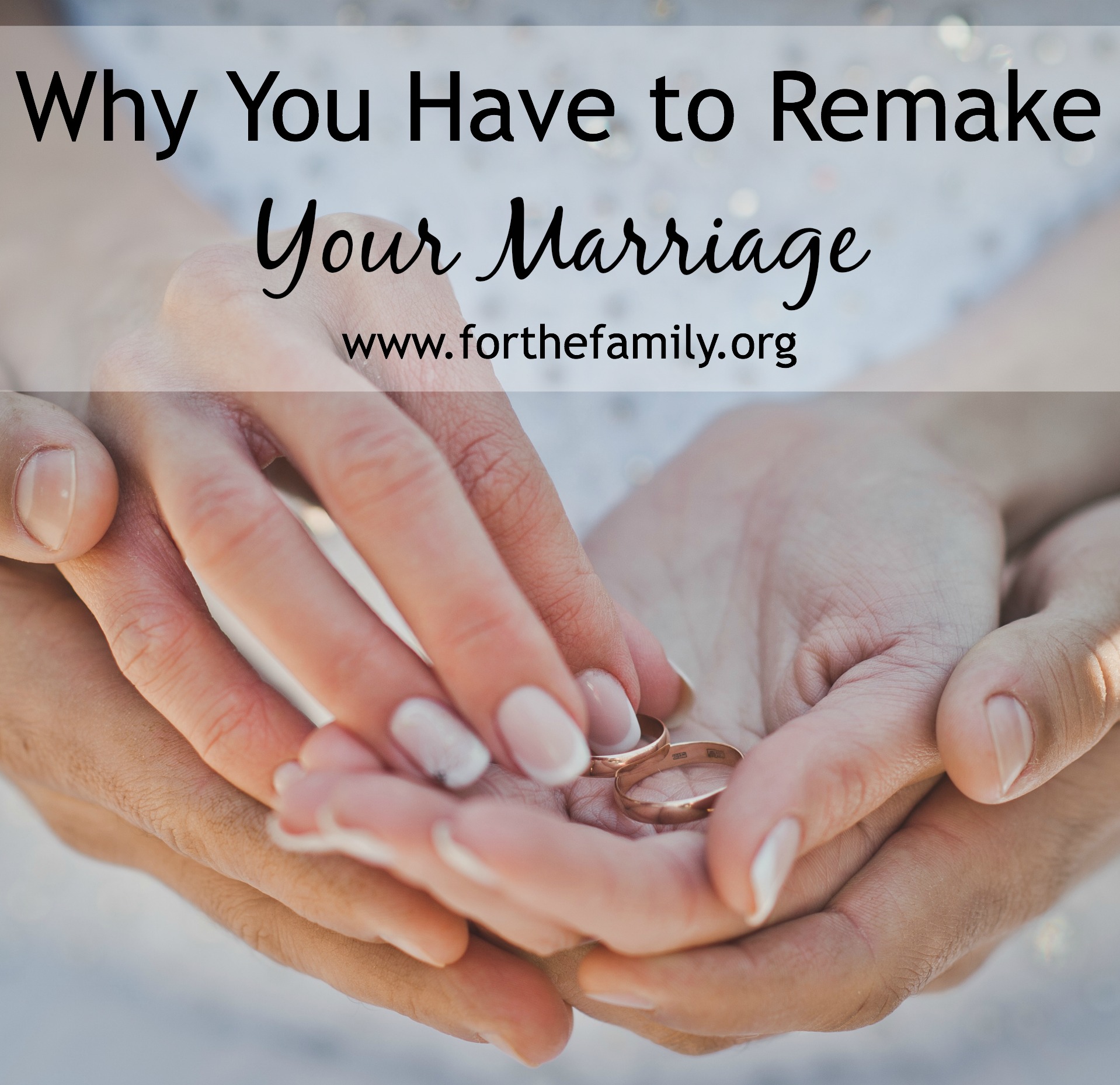 Why You Have to Remake Your Marriage (and a giveaway!)