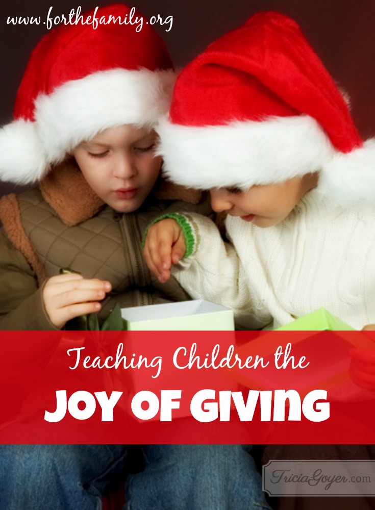 Teaching Children the Joy of Giving