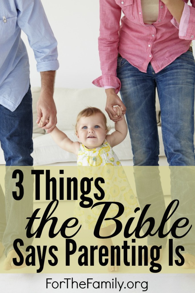 3 Things the Bible Says Parenting Is