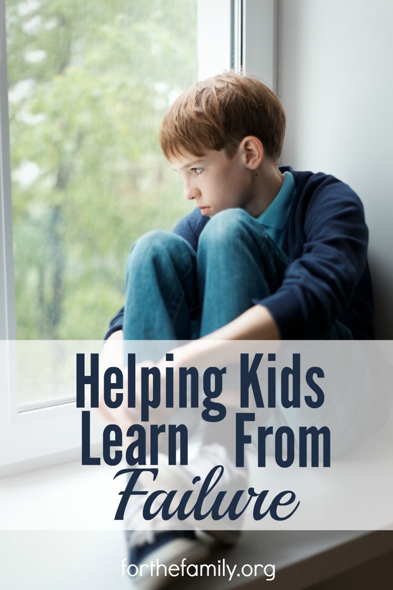 Helping Kids Learn From Failure