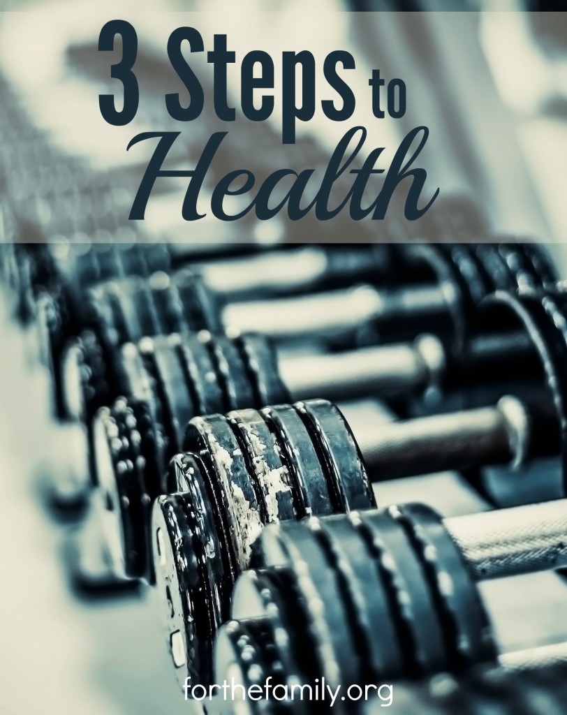 How can we get healthy? How can we make all our goals a reality? These three steps will help you put decisions into practice.