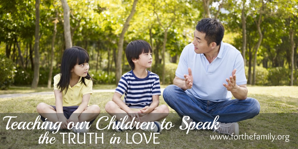 In a world of strong opinions and inevitable conflict, do you ever wonder how to navigate it all? Learning how to engage with those who disagree with us is an important skill, and one that is equally as important to teach our children. Keeping this one principle in mind will help us all to speak the truth in love.