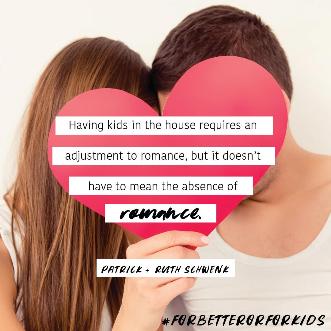 Marriage never turns out quite like we imagined and sometimes it can be messy, but it is good. We know, that like us, you want to keep your vow to love your spouse with kids in the house! Grab your copy of For Better or For Kids today! 