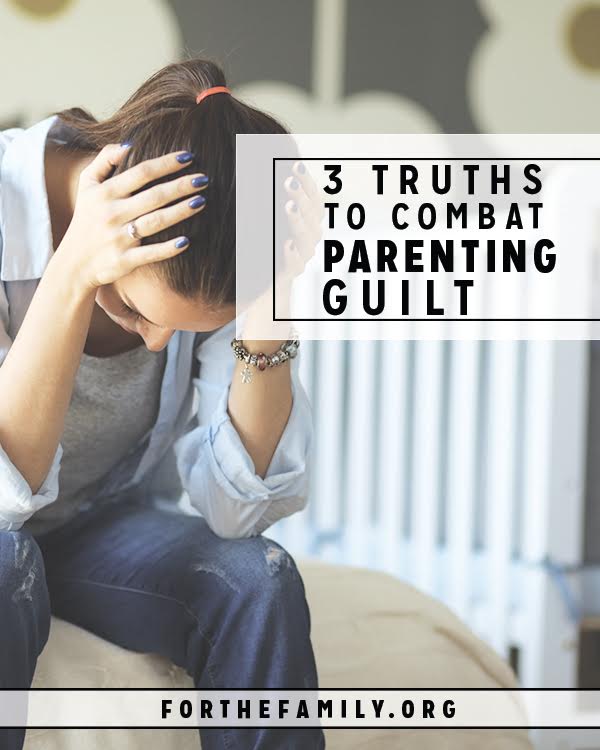 Do you find yourself feeling guilty as a parent? What drives that emotion? Often times, for many of us, anything that takes our focus or attention besides our children can induce a sense of guilt- and you know what? Its not always appropriate. Here's how to know whether you are experiencing true conviction or guilt that has no place in your role as mom or dad.
