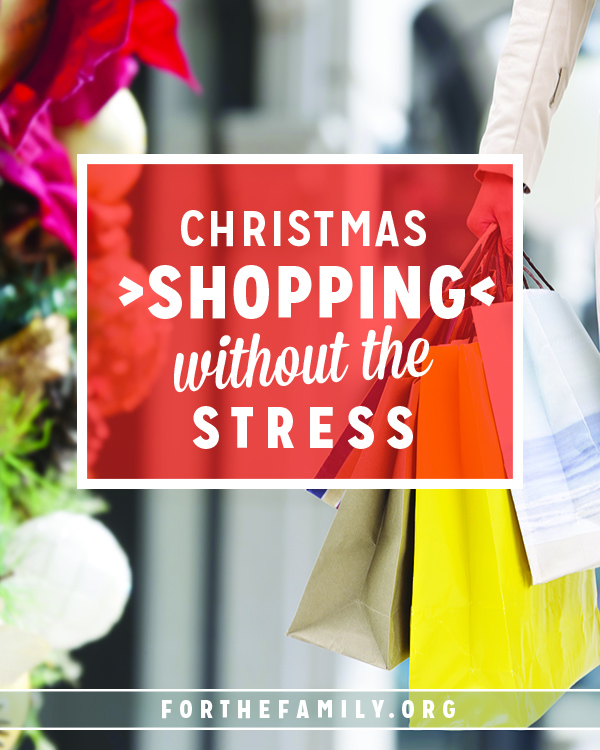Does the thought of preparing for Christmas fill you with fear and dread instead of joy and thankfulness? You are not alone. Here's our plan for shopping for Christmas without taking on the stress this season.