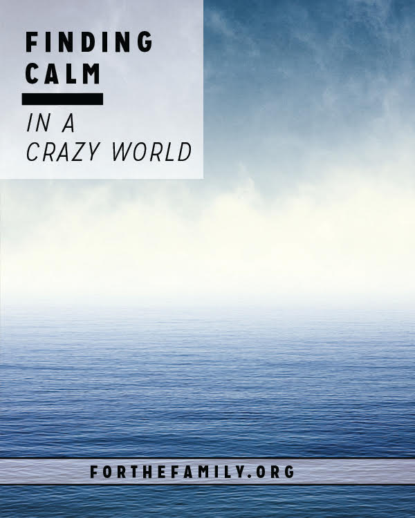 Finding Calm in a Crazy World