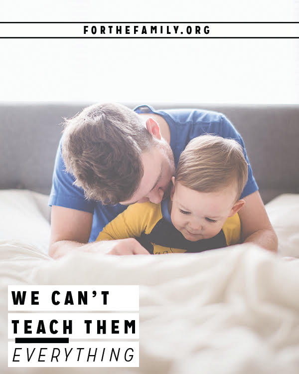Do you try to complete every list and every lesson, worrying that you are not ever going to be able to teach your children everything you want to? Here's the truth: you aren't. Thankfully, we serve a God who is more than capable to fill in our gaps.