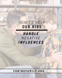 How can we keep tabs on our children’s hearts with all the negative influences in the world? For The Family contributor Becky Kopitzke shares some suggestions as well as ideas on teaching our children to respond. At ForTheFamily.org, we help train families to transform the world.