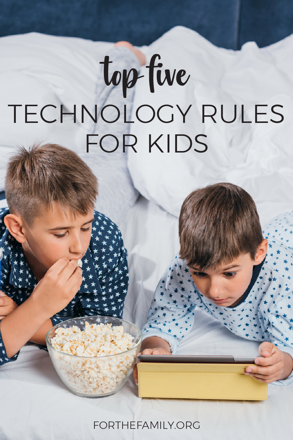 Top Five Technology Rules for Kids