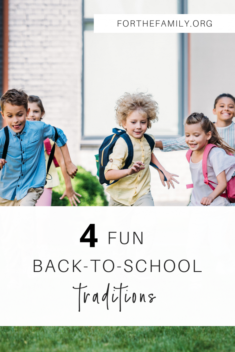 Four Fun Back-to-School Traditions