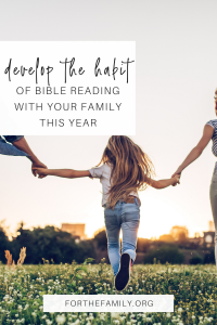 Is it hard for your family to find time to spend in God's Word? Just as we need our daily bread to sustain our physical bodies, we need nourishment from Christ to sustain us spiritually. This year we want to help you make God’s word part of the rhythm of your daily life as a family with this simple idea!