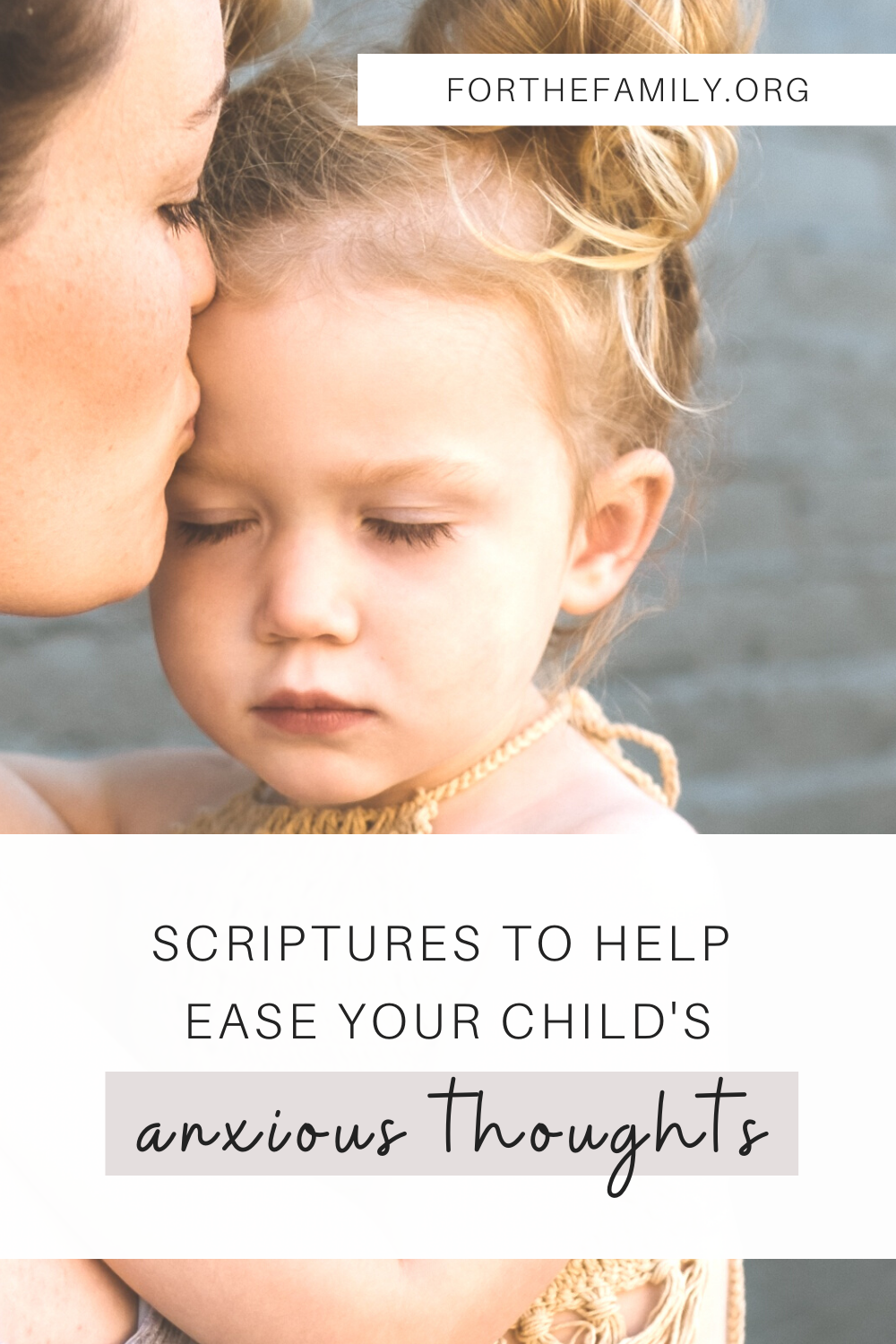 Today children are growing up under the cloud of broken marriages, the economic strain of historic rates of household debt and the ever-present pitfalls of comparing themselves to the false images they see on social media. So how then, do we as parents calm our children’s anxious thoughts? Here is how we can use Scripture to get started...