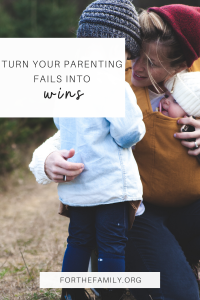 Unfortunately, I am not a perfect parent and really, I am glad that I'm not. When I mess up as a parent I have the unique opportunity to model character qualities I can only hope my children will possess one day. Here's how....