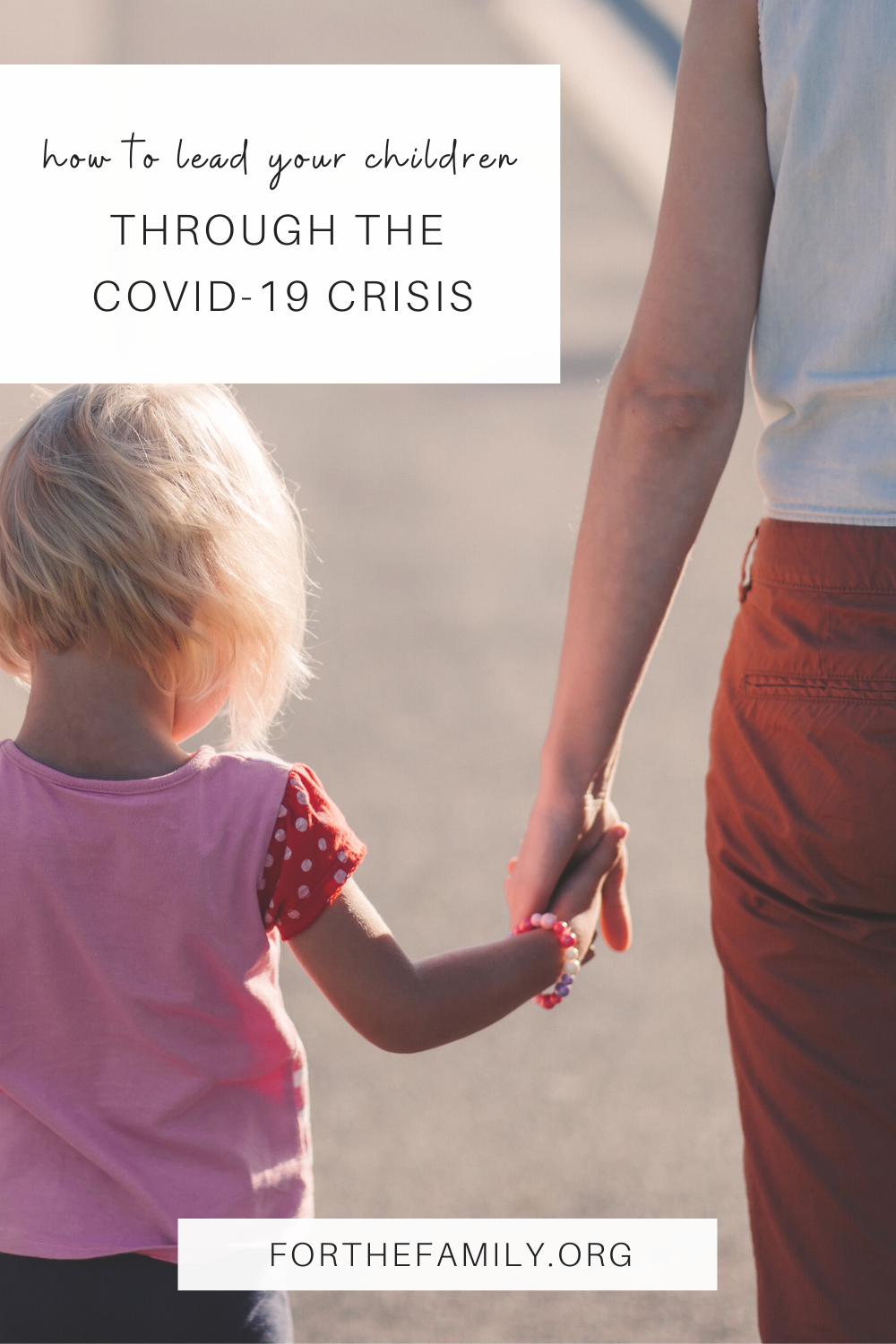 Now more than ever, as a parent we have an opportunity to lead our families wisely. Not out of fear or insecurity, but out of our God-given calling. A calling that is especially important during the circumstances we are facing due to the spread of COVID-19. Here are 5 tips to help you plus a step-by-step PDF guide