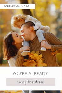 family in fall stock image. You're already living the dream. forthefamily.org