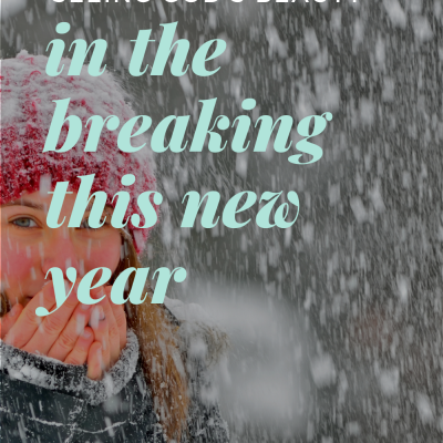 Seeing God’s Beauty in the Breaking This New Year