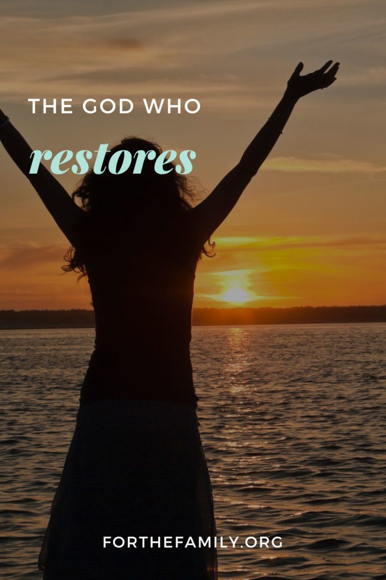 The God Who Restores