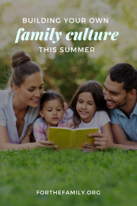 What makes summer different than any other time of year in your home? This season is full of potential and opportunities to make memories that impact your family culture. Dive in to these 4 tips to have a meaningful season in the sun!